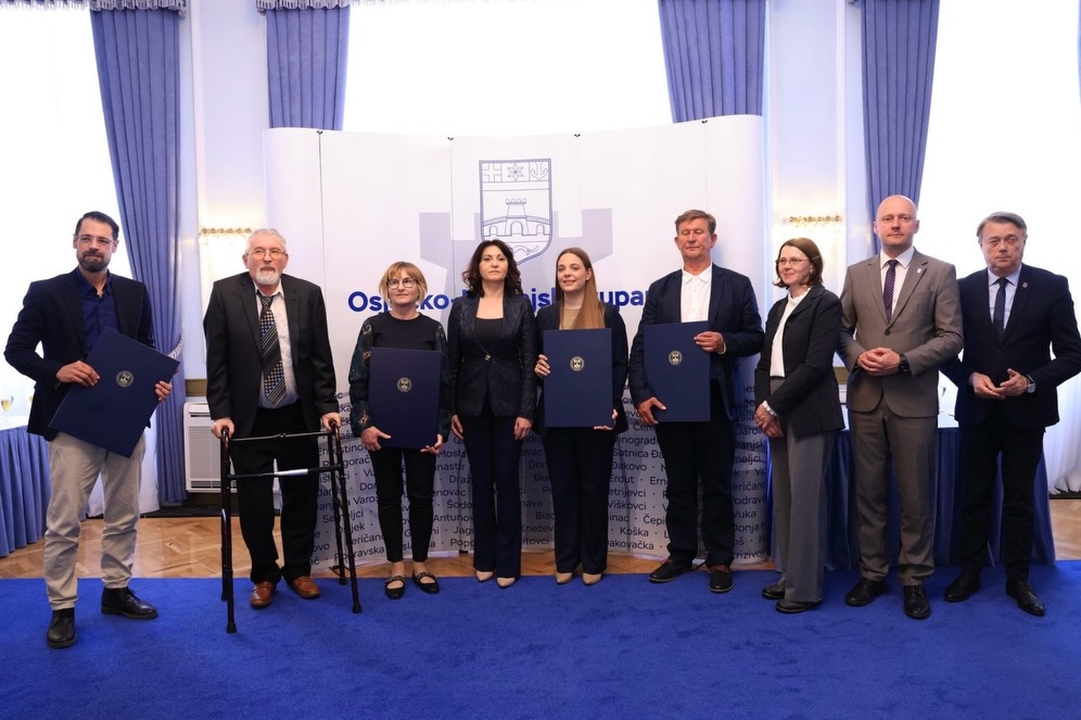 Zelene povelje Osječko-baranjske županije dodijeljene zaslužnima